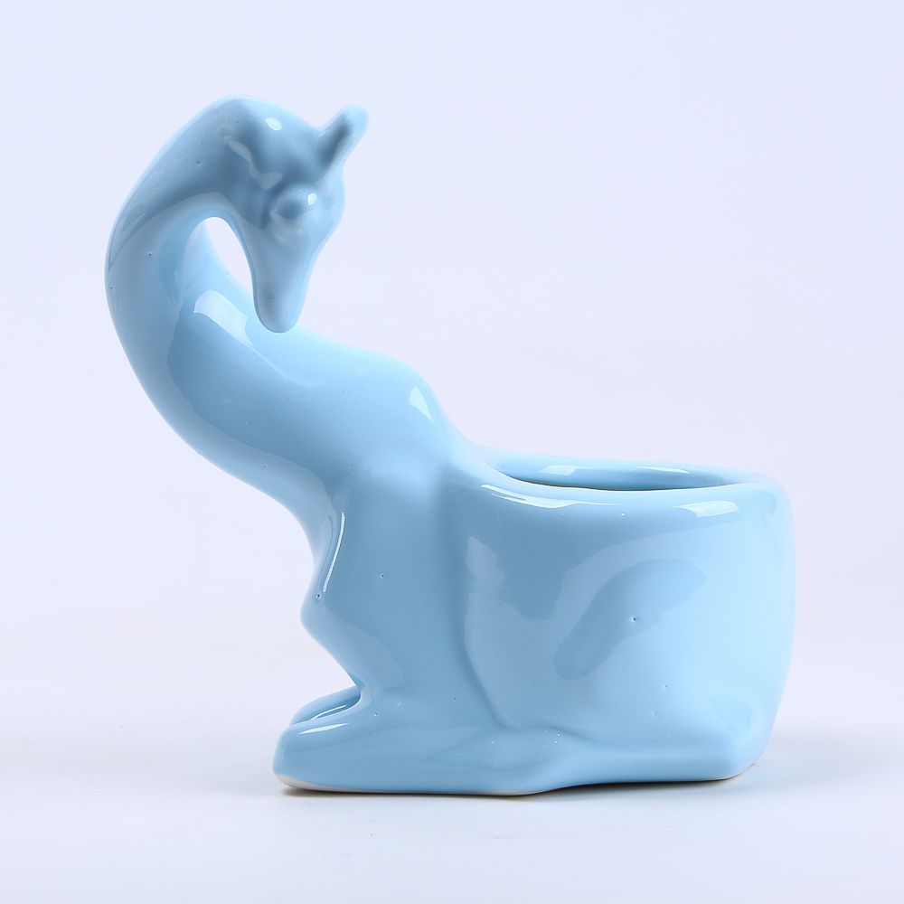 وعاء زراعة جملون أزرق - LoraShen حيوانات الفن