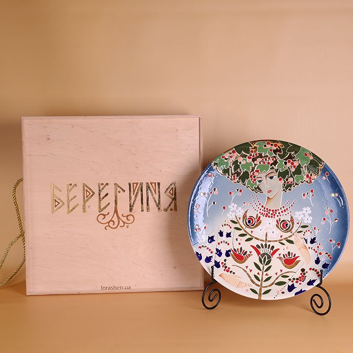 مجموعة لورا شين بيريهينيا: طبق فني مرسوم يدويًا "الويبرنوم" (كالينا)